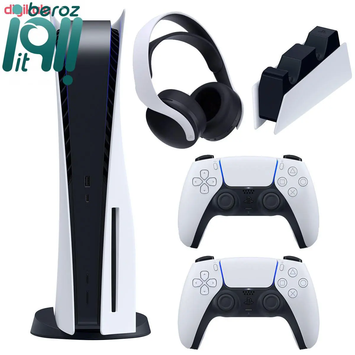 مجموعه کنسول بازی سونی مدل PlayStation 5 Drive بروز آی‌تی