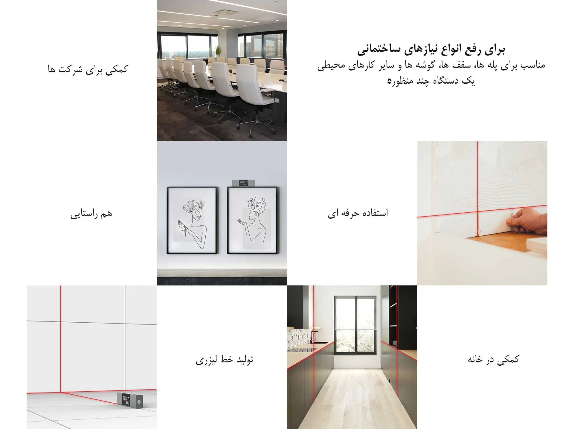 تراز و زاویه سنج لیزری شارژی شیائومی DUKA LI1» بروز آی‌تی