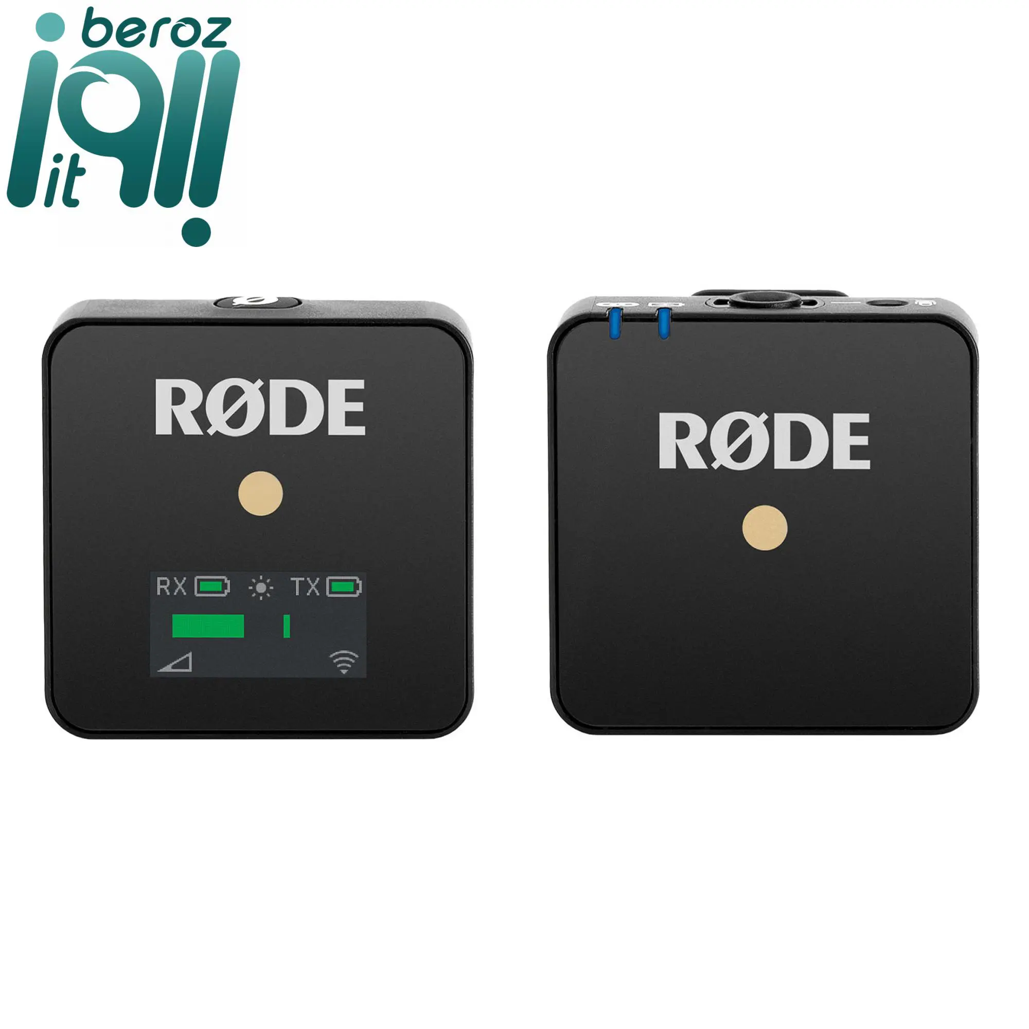 میکروفون یقه ای بی سیم تک میکروفون رود مدل WIRELESS GO II 3 میکروفون یقه ای بی سیم تک میکروفون رود مدل WIRELESS GO II بروز آیتی