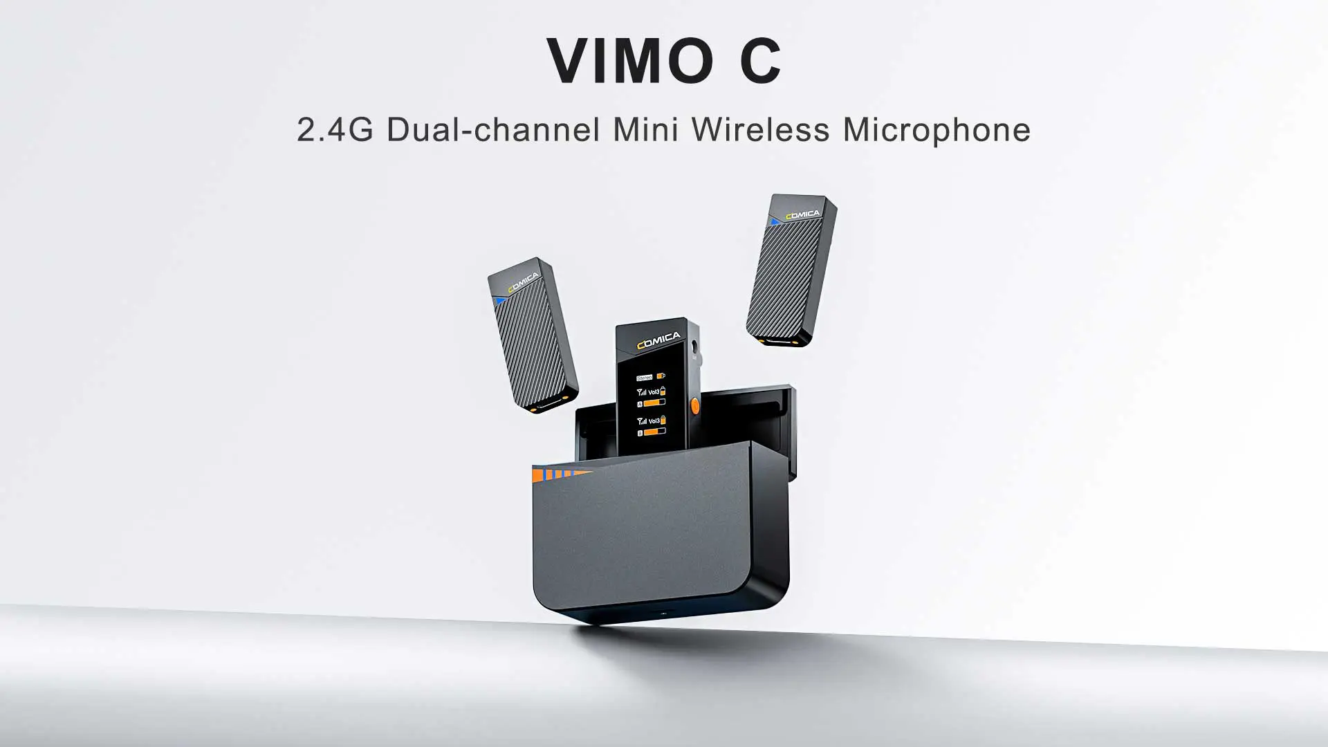 ست میکروفن بی سیم کامیکا مدل Vimo C3 (گارانتی اصلی کامیکا در ایران) «اورجینال ارسال 1 ساعته» 9 ست میکروفن بی سیم کامیکا مدل Vimo C3
