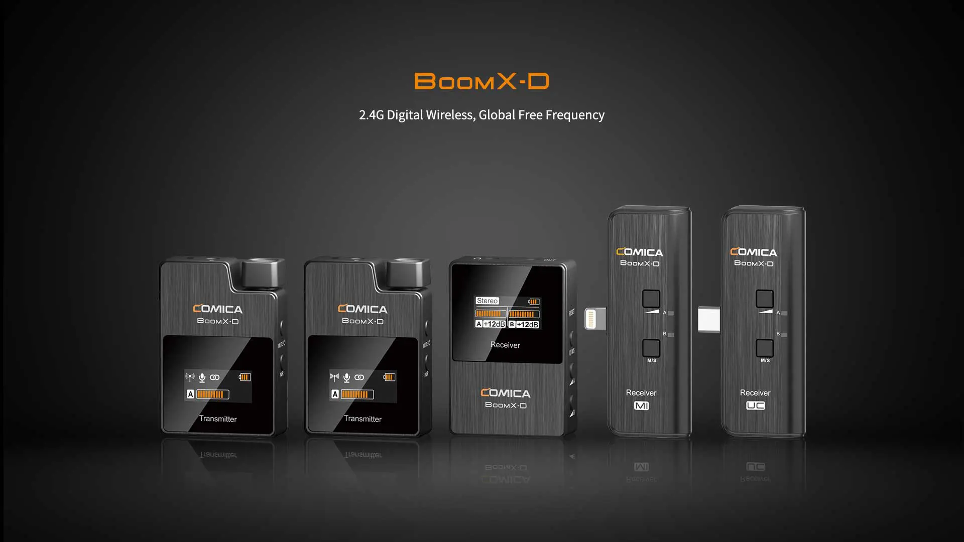 میکروفون بی سیم کامیکا مدل BoomX-D UC1 (گارانتی اصلی کامیکا در ایران) «اورجینال ارسال 1 ساعته» بروز آی‌تی