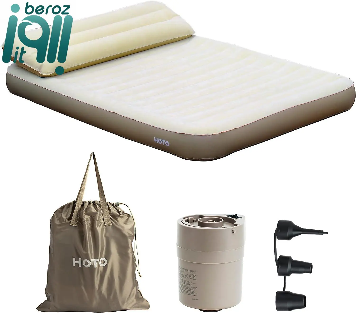 تشک و تخت بادی مدل hoto self inflating mattress بروز آی‌تی
