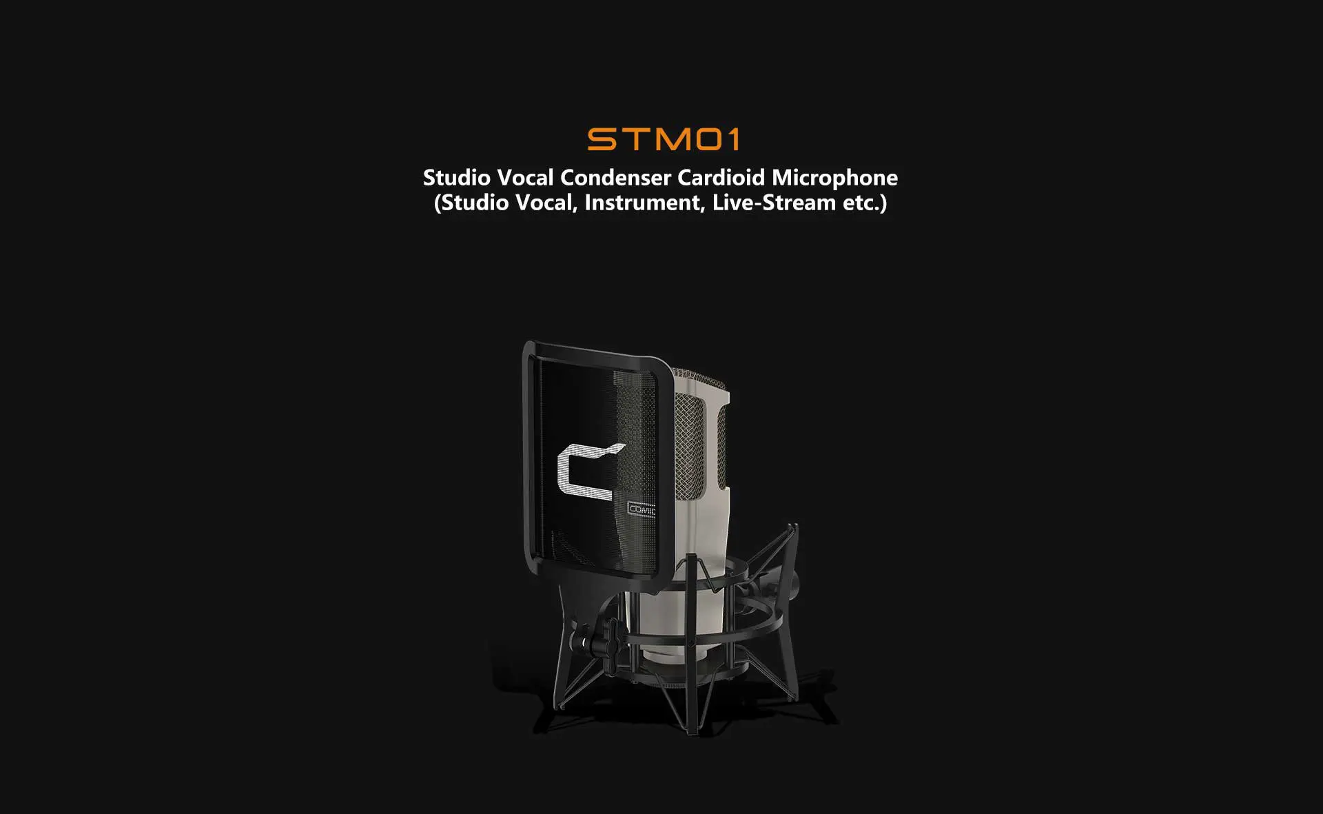 میکروفن استودیویی کامیکا مدل STM01(گارانتی اصلی کامیکا در ایران) «اورجینال ارسال 1 ساعته» بروز آی‌تی