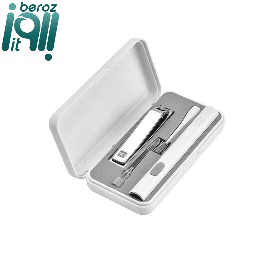 ست مانيکور و تميزکننده ناخن و گوش شیائومی مدل HUOHOU HU 0125 ا Huohou Anti Splash HU 0125 بروز آی‌تی