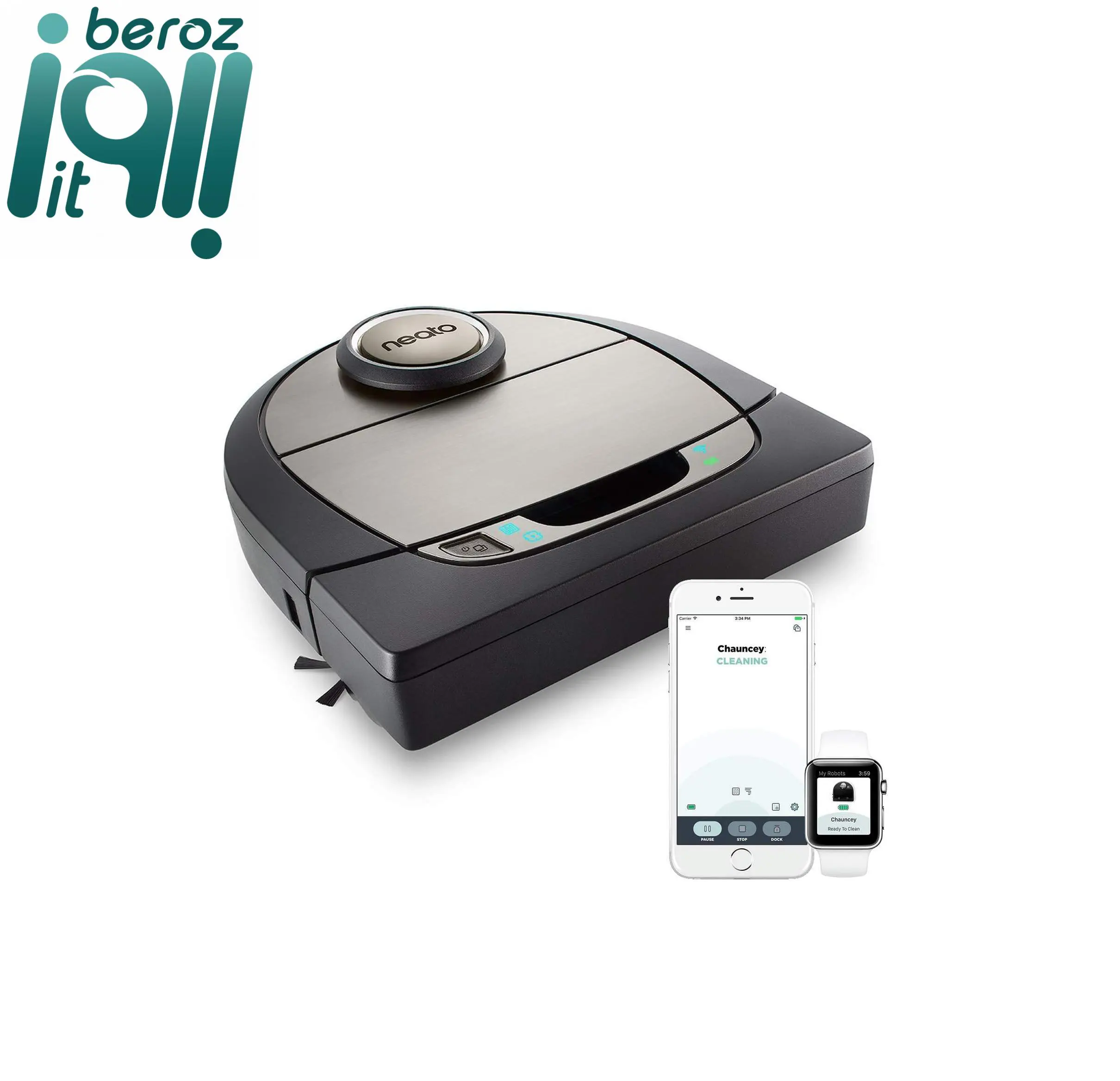 جاروبرقی رباتیک neato saugroboter robotics d7 (ارسال فوری) 1 جاروبرقی رباتیک neato saugroboter robotics d7 (ارسال فوری) بروز آیتی