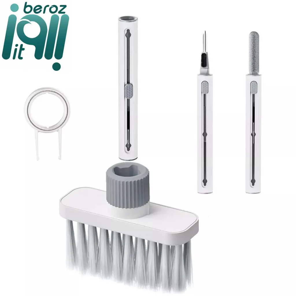 کیت تمیز کننده چند کاره گرین لاین ;Green Lion 5 in 1 Multifunctional Cleaning Brush 3 کیت تمیز کننده چند کاره گرین لاین ;Green Lion 5 in 1 Multifunctional Cleaning Brush بروز آیتی