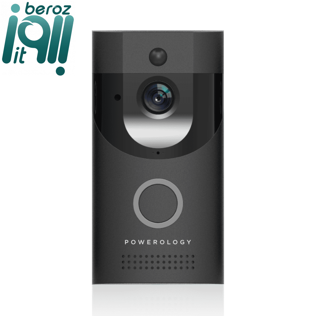 زنگ درب تصویری هوشمند پاورولوژی ,Powerology Smart Video Doorbell PSVDBBK 3 زنگ درب تصویری هوشمند پاورولوژی ,Powerology Smart Video Doorbell PSVDBBK بروز آیتی