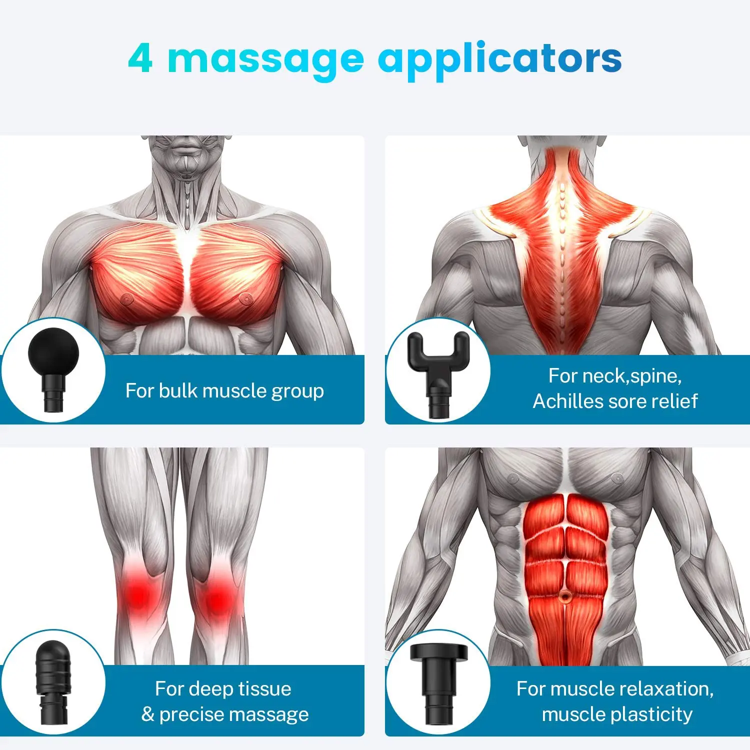 ماساژور تفنگی شیائومی Xiaomi Aigrous A9 Pro 9 ماساژور تفنگی شیائومی Xiaomi Aigrous A9 Pro بروز آیتی