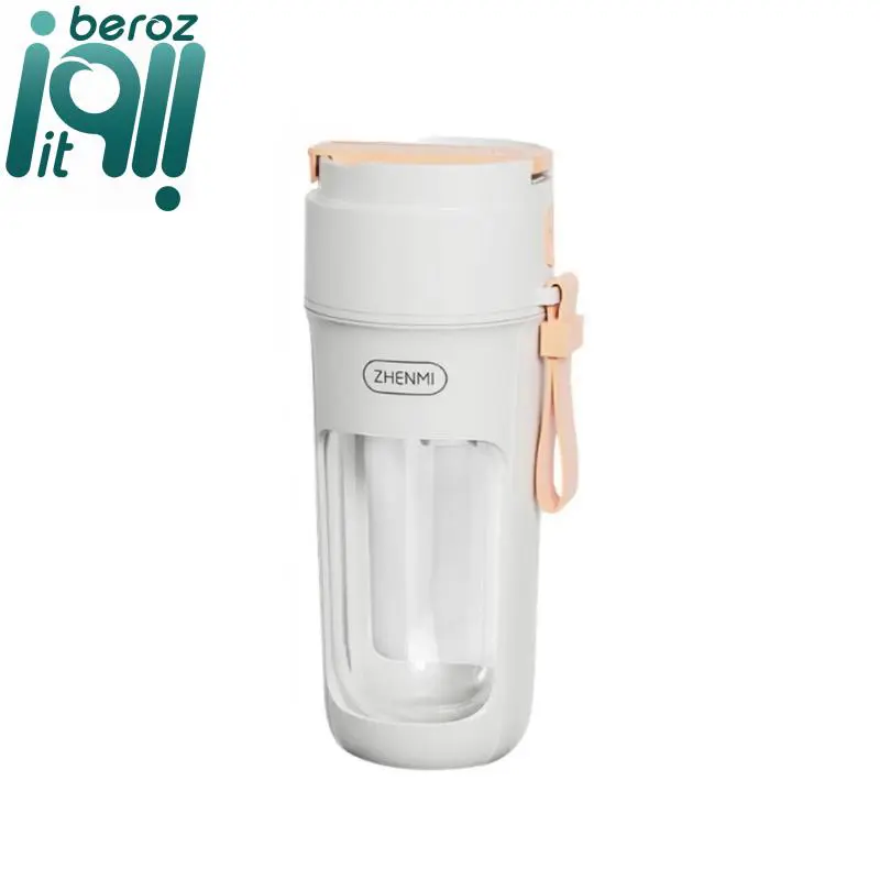 مخلوط کن قابل حمل شارژی شیائومی Xiaomi Zhenmi ZMGZ-J5 340ml بروز آی‌تی