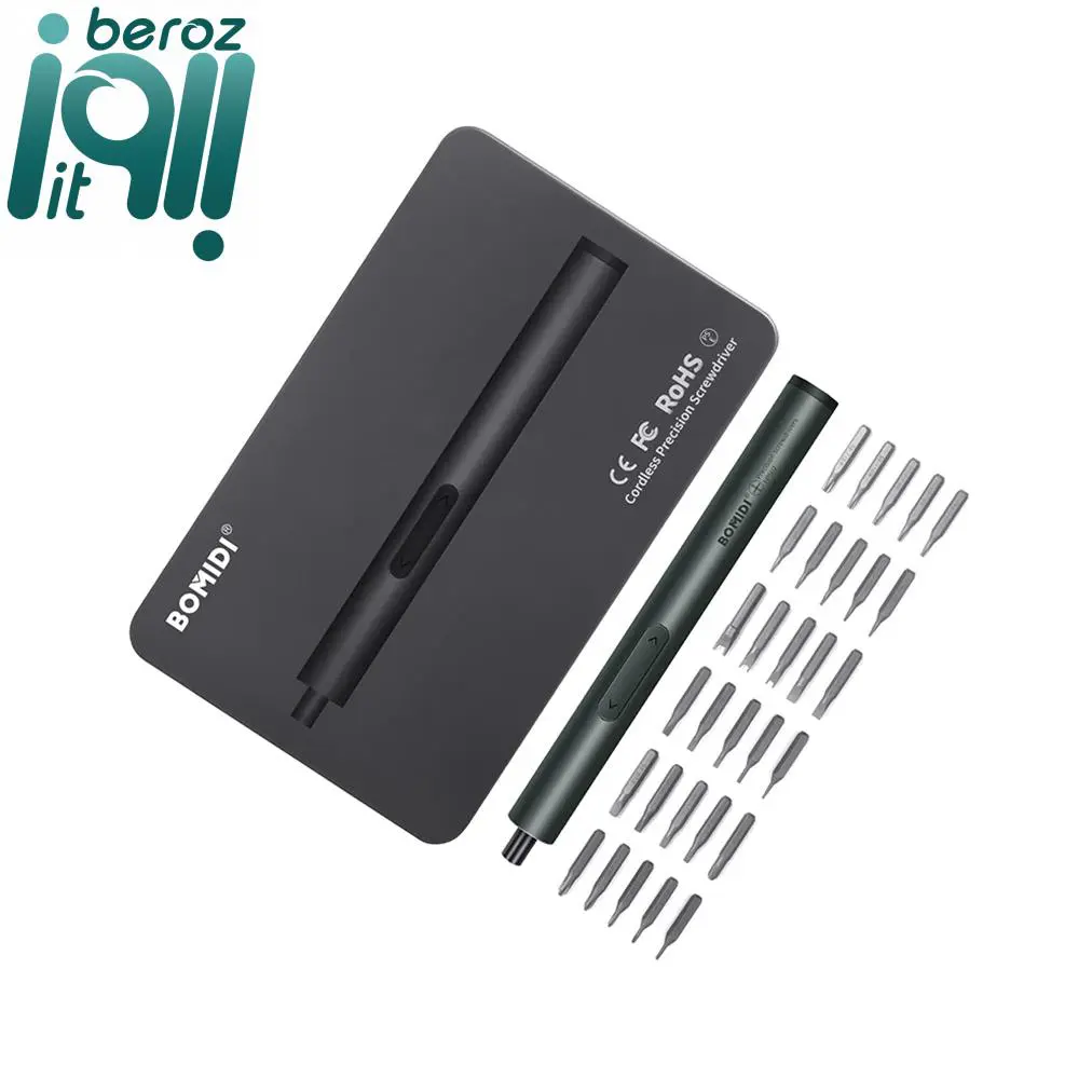 پیچ گوشتی شیائومی دارای 30 سری Xiaomi Bomidi EPS02 3 پیچ گوشتی شیائومی دارای 30 سری Xiaomi Bomidi EPS02 بروز آیتی