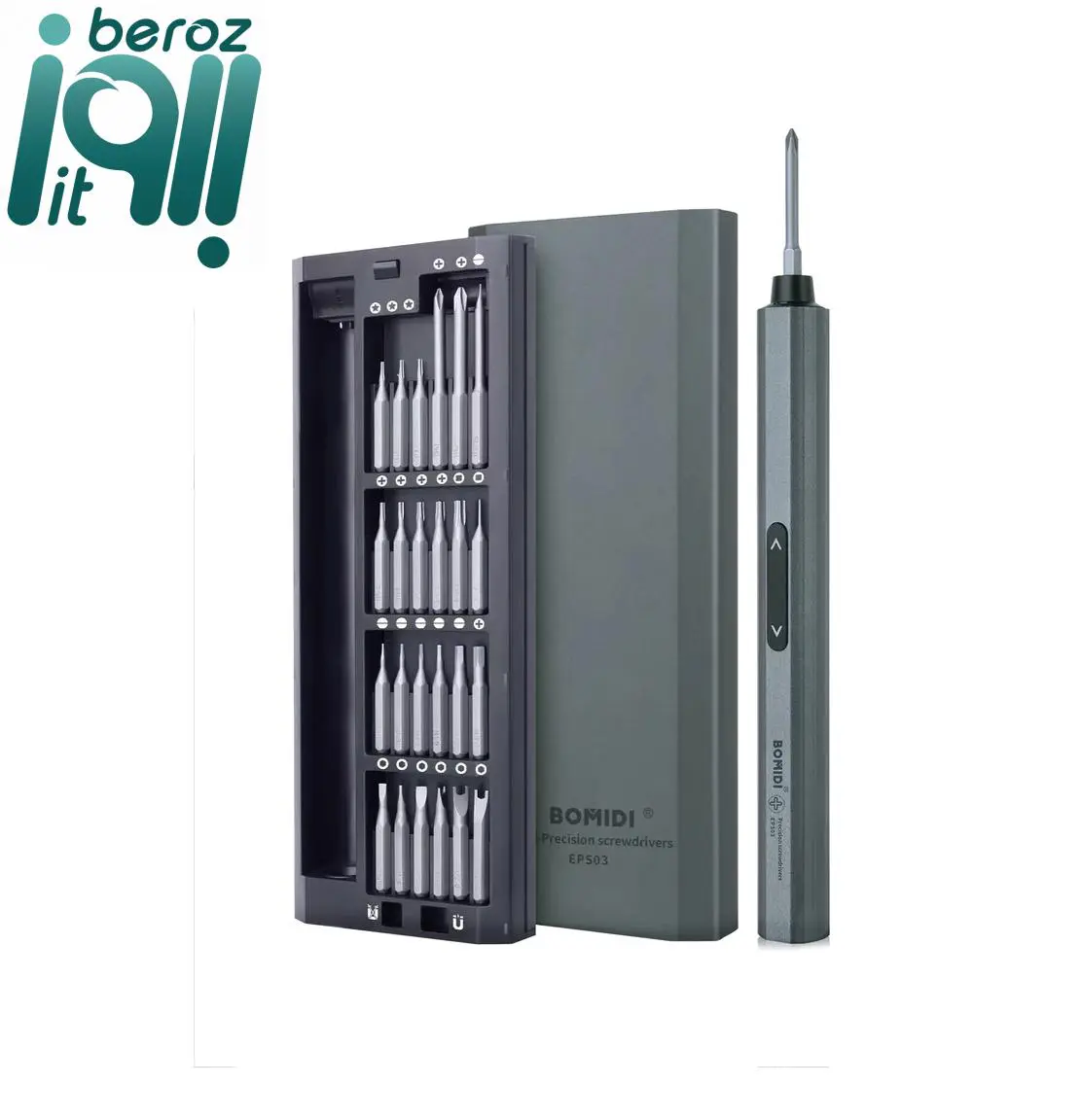 پیچ گوشتی شیائومی دارای 48 سری Xiaomi Bomidi EPS03 «ارسال 1 ساعته - نسخه جدید» 1 پیچ گوشتی شیائومی دارای 48 سری Xiaomi Bomidi EPS03 «ارسال 1 ساعته - نسخه جدید» بروز آیتی