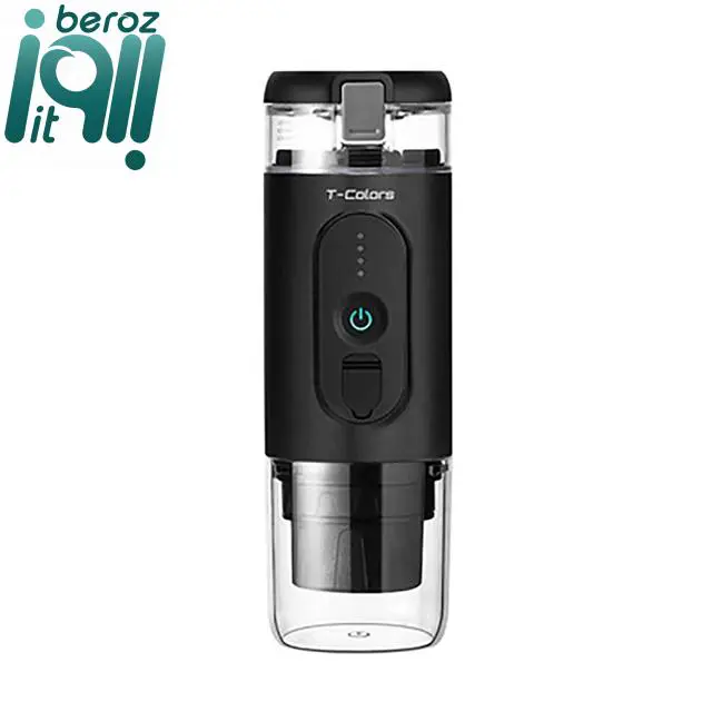 دستگاه اسپرسو ساز شارژی مدل Mini Espresso CF-1801BGC «اورجینال – ارسال 1 ساعت» بروز آی‌تی