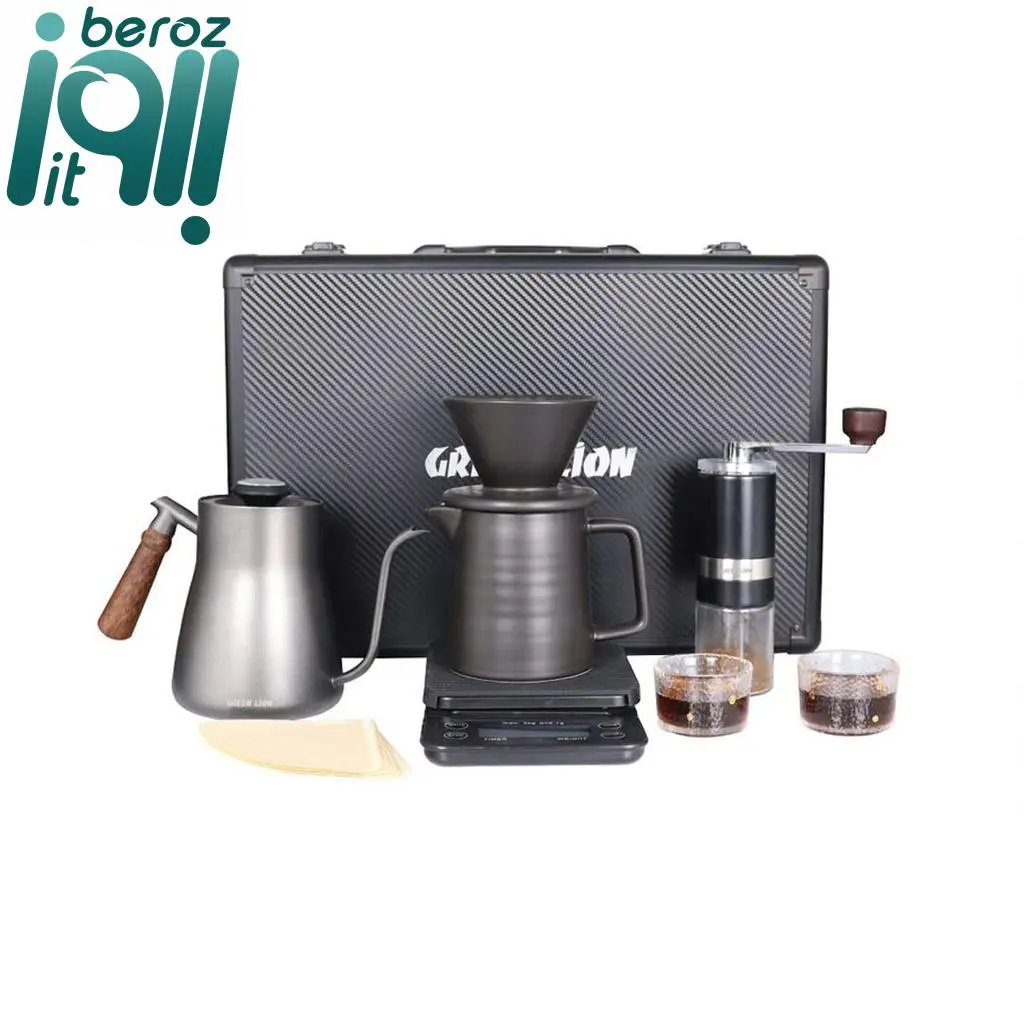 ست قهوه ساز گرین لاین Green Lion G-80 Plus