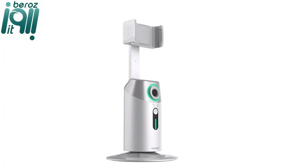 گیمبال و استبلایزر موبایل پرودو Porodo 360 Rotating AI Tracking Mount PD-GAIFTGR