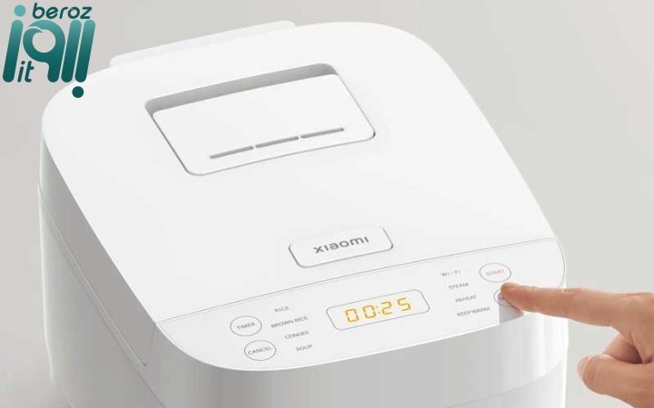 مولتی کوکر شیائومی مدل XIAOMI SMART MULTIFUNCTIONAL RICE COOKER «اورجینال - ارسال 1 ساعت» 7 مولتی کوکر شیائومی مدل XIAOMI SMART MULTIFUNCTIONAL RICE COOKER «اورجینال - ارسال 1 ساعت» بروز آیتی