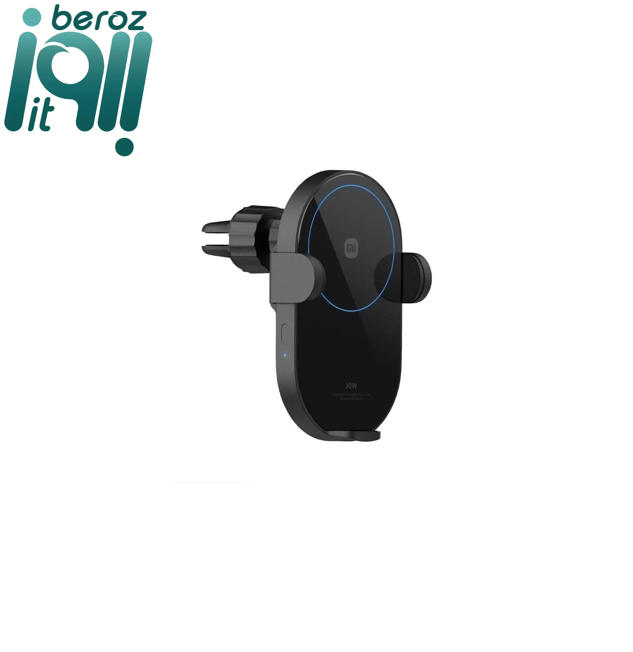 هولدر شارژر بی سیم خودرو Xiaomi Mi 30W WCJ03ZM «اورجینال – ارسال 1 ساعت» بروز آی‌تی