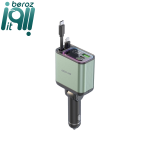 شارژر فندکی تاشونده 90 واتی گرین لاین Retractable Car Charger