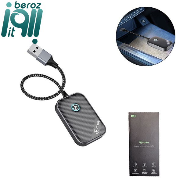 اپل کارپلی خودرو مدل Apple Carplay (اصل با گارانتی) بروز آی‌تی