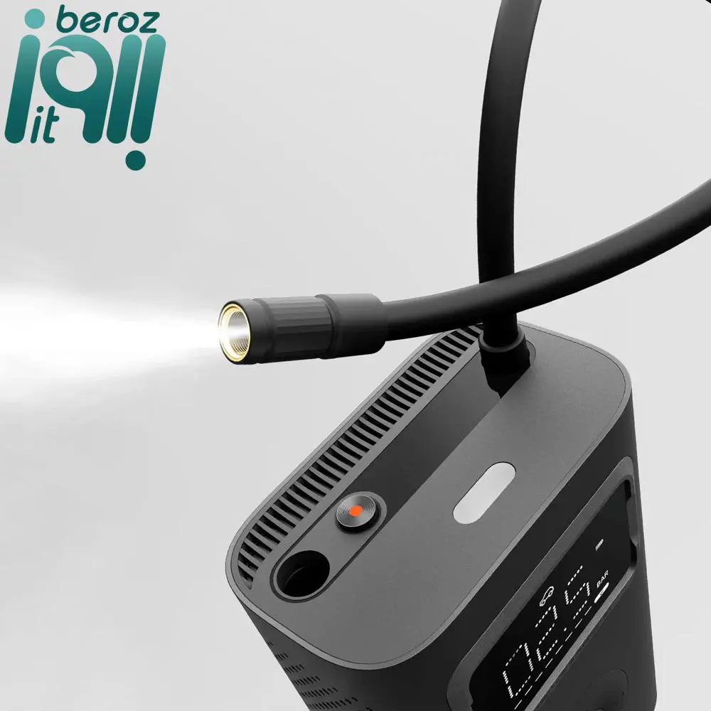 پمپ باد شیائومی مدل Xiaomi 2 Pro «اورجینال - ارسال 1 ساعت» 6 پمپ باد شیائومی مدل Xiaomi 2 Pro «اورجینال - ارسال 1 ساعت» بروز آیتی