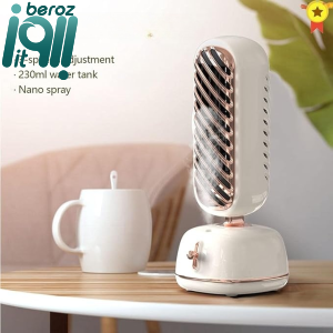 پنکه پرقدرت شیائومی مه پاش مدل Xiaomi zolele Humidifier desktp fan TF001 (اورجینال ارسال فوری)