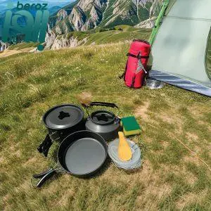 مجموعه ظروف سفری گرین لاین مدل GN7N1COOKBK