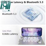 هدفون بلوتوثی کیو سی وای مدل AilyBuds