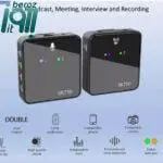 میکروفن بی سیم مدل SK750 wireless microphone بسته 2 عددی