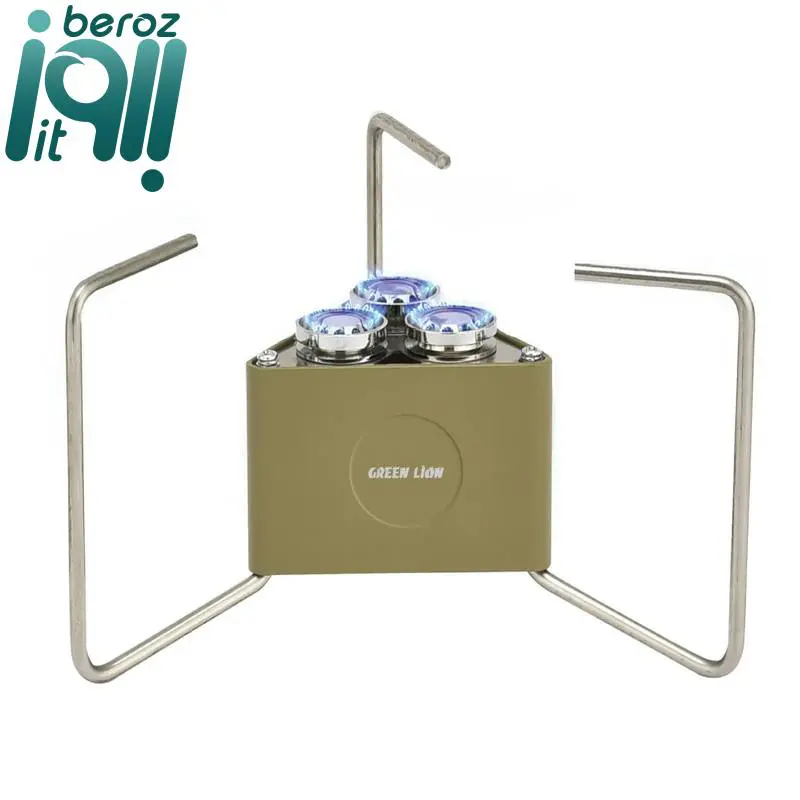 اجاق سفری گرین لاین مدل Foldable Camping 3 burner