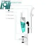 جارو برقی درما مدل DX118C