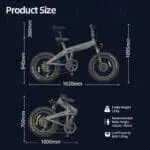 دوچرخه هیبرید هیمو مدل ZB20 سایز 20