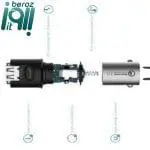 شارژر فندکی مدل CZCDQ02ZM QC3.0 فست شارژ دارای پورت USB-C