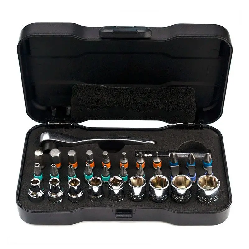 پیچ گوشتی و آچار چند منظوره شیائومی مدل DUKA Rs2 3 مجموعه 33 عددی پیچ گوشتی و آچار بکس دوکا مدل RS2