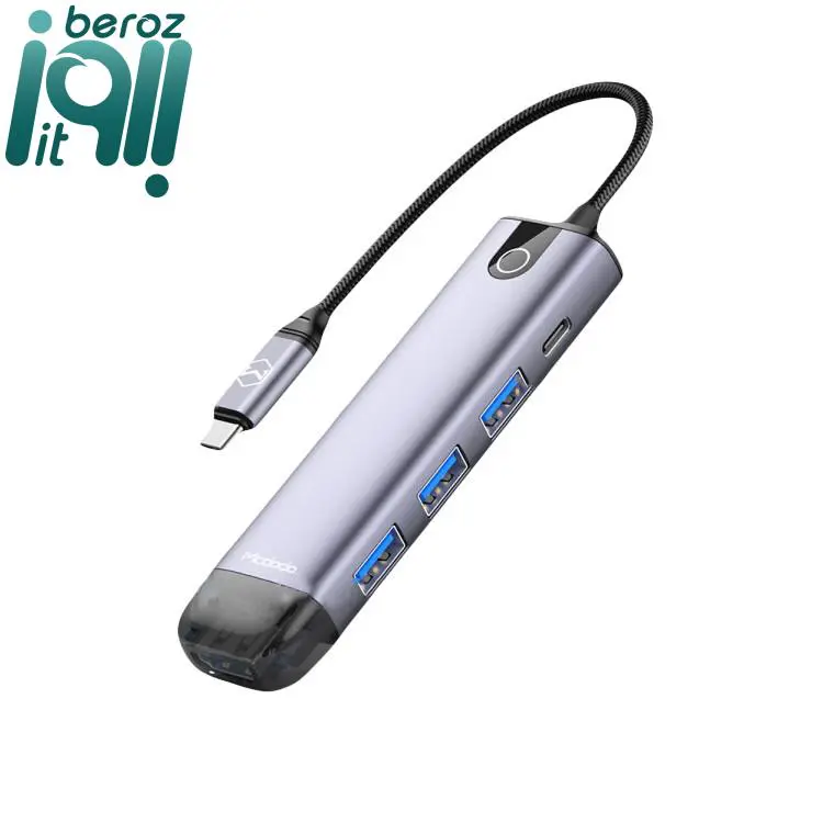 هاب 5 پورت USB-C مک دودو مدل HU-7750