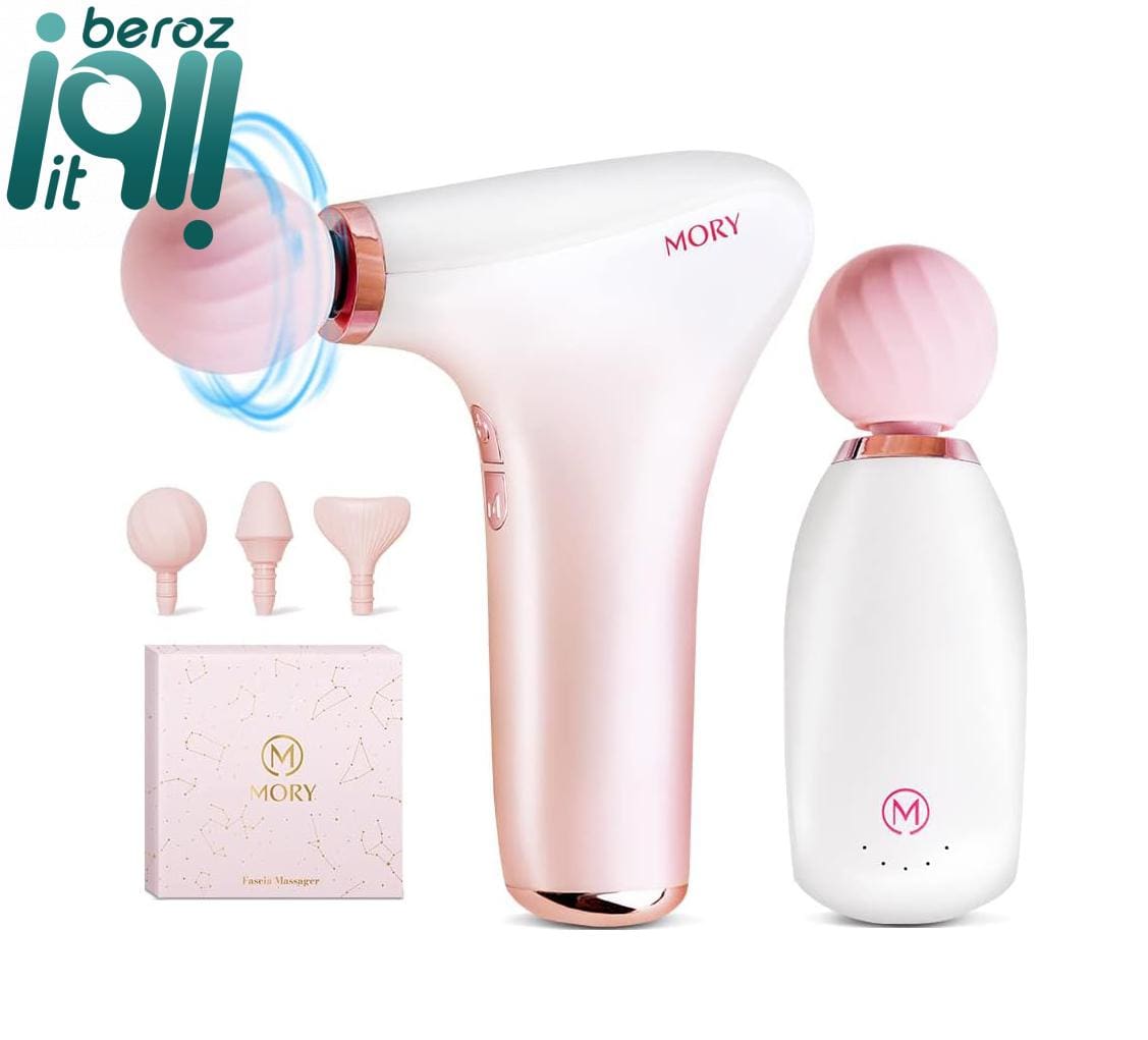 ماساژور تفنگی مدل mory heating fascia massage gun x09SE»