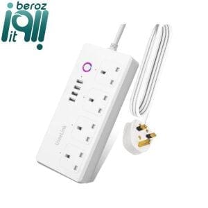 چند راهی هوشمند مدل Wi-Fi smart power striper 13A فروشگاه اینترنتی بروز آی تی