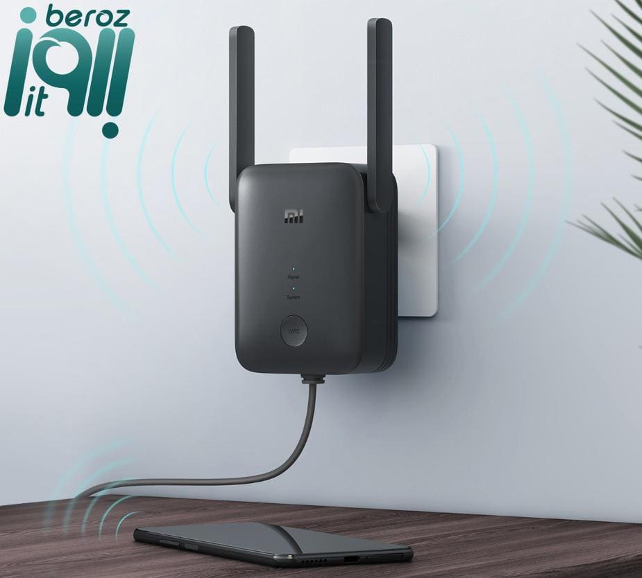 تقویت کننده وای فای شیائومی Xiaomi AC1200 RC04 «اورجینال - ارسال 1 ساعت»