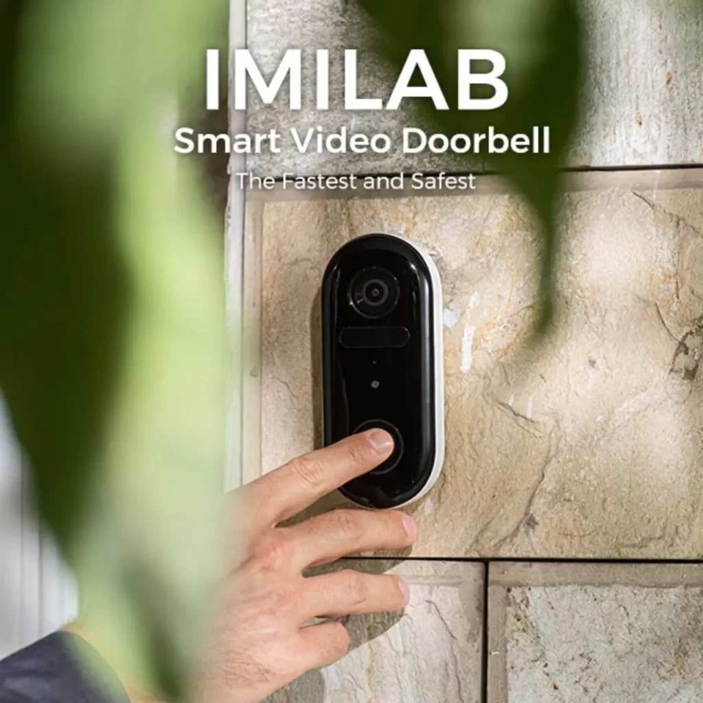 زنگ درب هوشمند شیائومی Xiaomi IMILAB Video Doorbell Set CMSXJ33A «اورجینال - ارسال فوری»