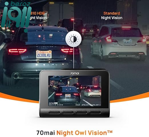 دوربین خودروی شیائومی مدل 70Mai Dash Cam A810 plus همراه با دوربین عقب «اورجینال – ارسال 1 ساعت» 2 دوربین خودروی شیائومی مدل 70Mai Dash Cam A810 plus همراه با دوربین عقب «اورجینال – ارسال 1 ساعت» بروز آیتی