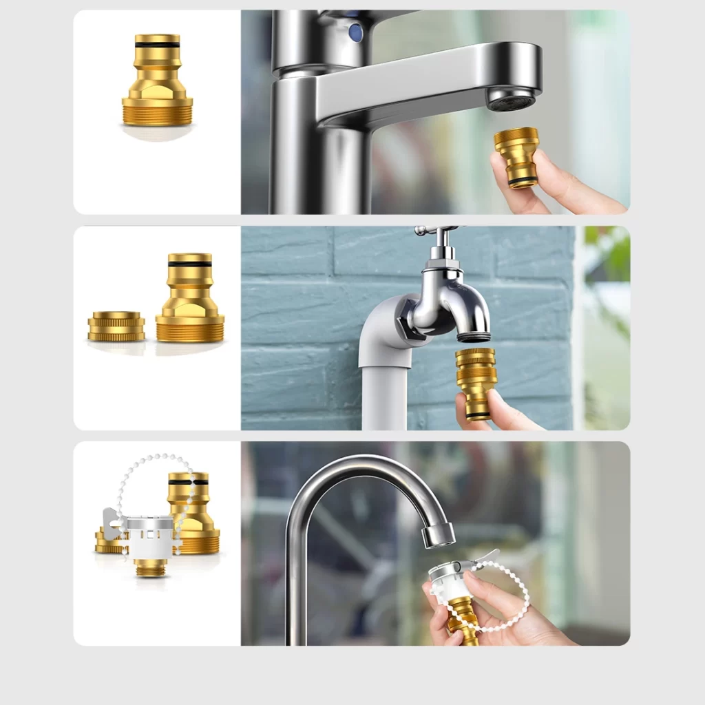 نازل کارواش باسئوس و شلنگ 30 متری مدل Baseus GF5 Car Wash Spray Nozzle CPGF000201