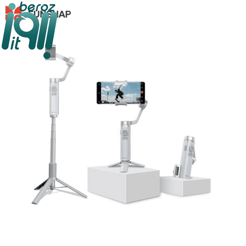 گیمبال استابلایزر شیائومی Xiaomi Funsnap Capture Pi Combo + کیف + سه پایه + مونوپاد  «ارسال 1 ساعته – نسخه جدید»