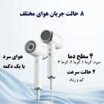 پرسرعت ترین سشوار یونی شیائومی مدل Ionic GSHGL01LX «اورجینال – ارسال 1 ساعت»