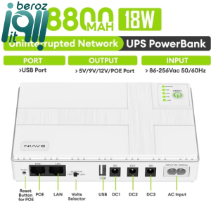یو‌پی‌اس خانگی مدل Power Core 108X (اورجینال - ارسال 1 ساعته) بروز آی‌تی (Berozit) | فروشگاه آنلاین کالای دیجیتال و تکنولوژی