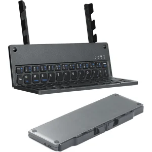 کیبورد تاشو بلوتوثی HARMONICA همراه استند موبایل و تبلت «اورجینال - ارسال 1 ساعت» بروز آی‌تی