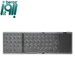 کیبورد و تاچ پد تاشو بلوتوثی مدل B089T «اورجینال - ارسال 1 ساعت» بروز آی‌تی