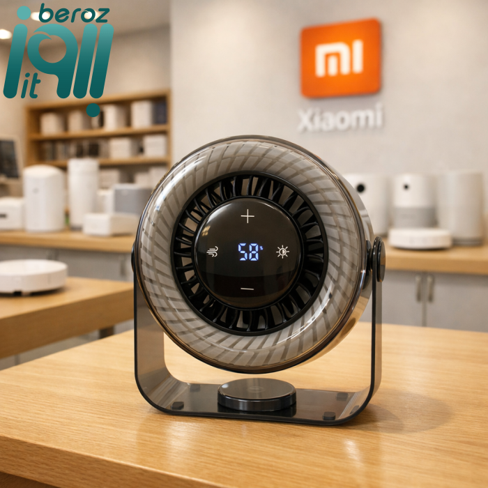 قویترین پنکه شارژی رومیزی شیائومی Xiaomi powerful fanF18 بروز آی‌تی