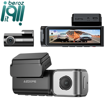 دوربین ثبت وقایع خودرو AZDOME M360 دارای سیستم تشخیص نقطه کور و ADAS بروز آی‌تی