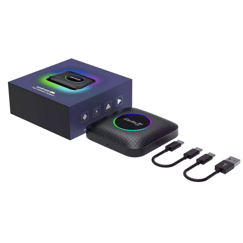 اندروید باکس خودرو کارلینکیت مدل TBox Ambient حافظه 128 گیگ و رم 8 گیگ با ورودی USB