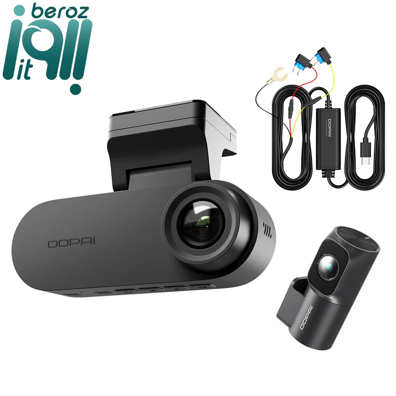 دوربین ثبت وقایع DDPAI N2 DUAL | کیفیت 2.5K با دید در شب هوشمند
