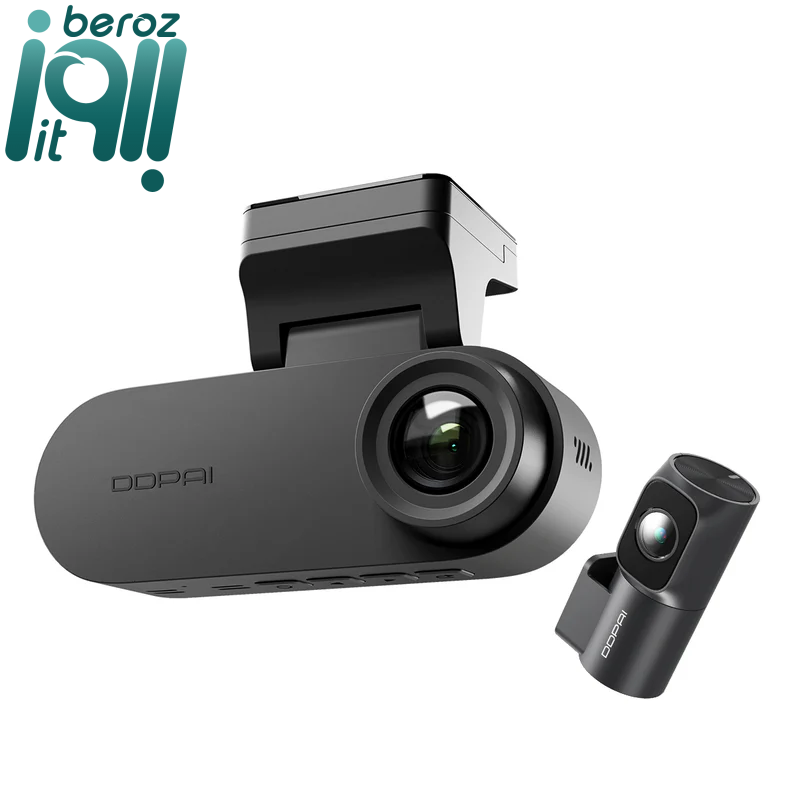دوربین ثبت وقایع DDPAI N2 DUAL | کیفیت 2.5K با دید در شب هوشمند بروز آی‌تی
