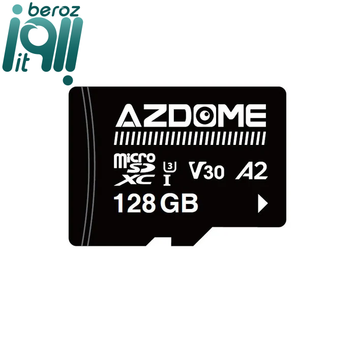 کارت حافظه MicroSD دوربین ثبت وقایع v30 برند AZDOME بروز آی‌تی